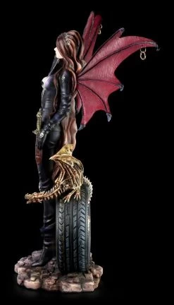 Dark Angel Figur - Biker Outfit Mit Drachen -Figuren Deko Verkauf 13724 3 Dark Angel Biker Outfit 3 1280x1280