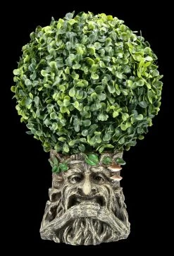 Pflanztopf - Greenman Hält Seinen Bart -Figuren Deko Verkauf 2D FA 39674 Stiftebecher Greenman haelt seinen Bart 6 1280x1280