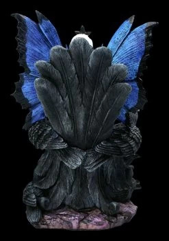 Elfen Figur - Rabenkönigin Auf Thron -Figuren Deko Verkauf 2D FD0309A Elfen Figur Rabenkoenigin auf Thron 13 1280x1280