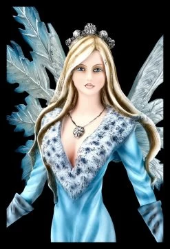 Große Elfen Figur - Kimama Mit Zwei Weißen Wölfen -Figuren Deko Verkauf 2D FS13389 Grosse Elfen Figur Kimama mit zwei weissen Woelfen 3 1280x1280