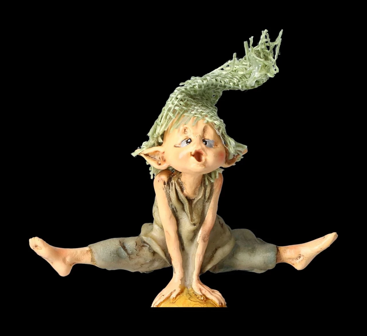 Pixie Kobold Figur Macht Bocksprung - Hurra! 9 Pixie Kobold Figur Macht Bocksprung - Hurra! – Bild 7