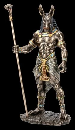 Neue Produkte -Figuren Deko Verkauf 2D FS16448 Anubis Figur mit Kobra Zepter 1 1280x1280