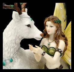 Elfen Figur Mit Hirsch - Adoration -Figuren Deko Verkauf 2D FS18304 Elfen Figur mit Hirsch Adoration 2 1280x1280