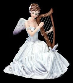 Engel Figur Mit Harfe - Chorus By Nene Thomas -Figuren Deko Verkauf 2D FS19180 Engel Figur mit Harfe Chorus by Nene Thomas 1 1280x1280
