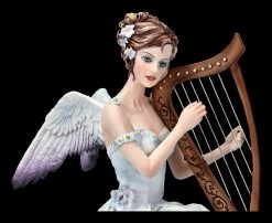 Engel Figur Mit Harfe - Chorus By Nene Thomas -Figuren Deko Verkauf 2D FS19180 Engel Figur mit Harfe Chorus by Nene Thomas 2 1280x1280
