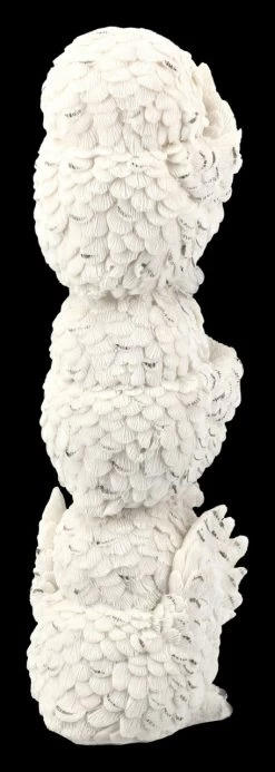 Drei Weise Eulen Figuren Als Totem -Figuren Deko Verkauf 2D FS20473 Weise Eulen Totem Figur 7 1280x1280