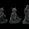Schwarzen Yoga Katzen Figuren - 3er Set -Figuren Deko Verkauf 2D FS20677 Schwarzen Yoga Katzen Figuren 3er Set 2 1280x1280