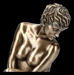 Weibliche Akt Figur - Melly Mit Kurzen Haaren -Figuren Deko Verkauf 2D FS21785 Weibliche Akt Figur Sitzend mit kurzen Haaren 2 1280x1280