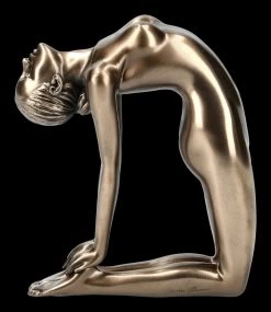 Weibliche Akt Figur - Yoga Ushtrasana Stellung -Figuren Deko Verkauf 2D FS21786 Weibliche Akt Figur Yoga Ushtrasana Stellung 2 1280x1280