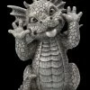 Gartenfigur - Drache Schneidet Grimasse Klein -Figuren Deko Verkauf 2D FS22672 Gartenfigur Drache schneidet Grimasse klein 1 1280x1280