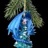 Christbaumschmuck - Weihnachts-Drache Mit Baum -Figuren Deko Verkauf 2D FS22684 Christbaumschmuck Weihnachts Drache mit Baum 9 1280x1280