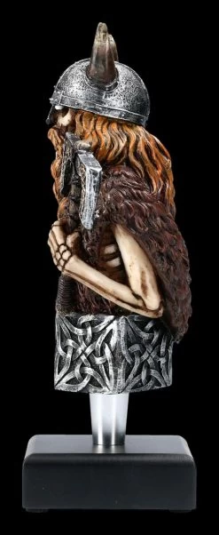 Bierhahngriff - Skelett Wikinger -Figuren Deko Verkauf 2D FS22839 Bierhahngriff Skelett Wikinger 2 1280x1280