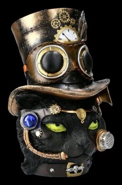 Katzen Figur - Steampunk Felius Mogg -Figuren Deko Verkauf 2D FS22886 Katzen Figur Steampunk Felius Mogg 5 1280x1280