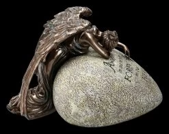 Tier Urne - Bronzierter Engel Mit Herz -Figuren Deko Verkauf 2D FS23142 Tier Urne Bronzierter Engel mit Herz 4 1280x1280