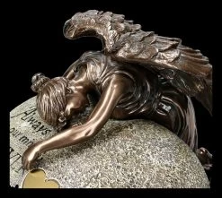 Tier Urne - Bronzierter Engel Mit Herz -Figuren Deko Verkauf 2D FS23142 Tier Urne Bronzierter Engel mit Herz 8 1280x1280