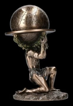 Atlas Figur - Kniend Trägt Welt Auf Schultern -Figuren Deko Verkauf 2D FS23164 Atlas Figur Kniend tragt Welt auf Schultern 11 1280x1280