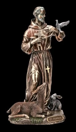 Heiligen Figur - Franziskus Von Assisi -Figuren Deko Verkauf 2D FS23194 Heiligen Figur Franziskus von Assisi 10 1280x1280