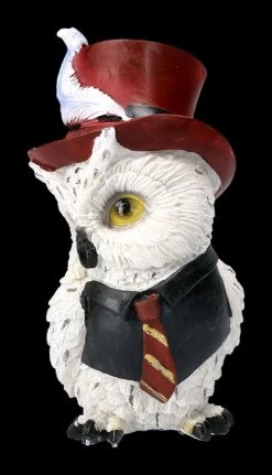 Schneeeulen Figuren Set - Gefiederte Adlige -Figuren Deko Verkauf 2D FS23280 Schneeeulan Set GEfiederte Adlige 8 1280x1280