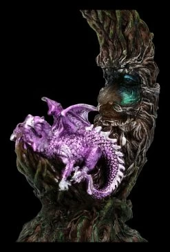 Drachen Figur Schläft Auf Mond - Amethyst Slumber LED -Figuren Deko Verkauf 2D FS23433 Drachen Figur schl ft auf Mond Amethyst Slumber mit LED 13 1280x1280