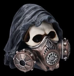 Reaper Totenkopf Mit Gasmaske - Catch Your Breath -Figuren Deko Verkauf 2D FS23470 REaper Totenkopf mit Gasmaske Catch Your Breath 6 1280x1280