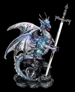 Drachen Figur Mit Brieföffner - Sword Of The Dragon