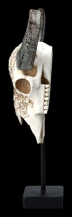 Bullen Totenkopf - Verziert Mit Ständer 11 Bullen Totenkopf - Verziert Mit Ständer -Figuren Deko Verkauf 2D FS23525 Bullen Totenkopf mit Verzierungen und St nder 2 1280x1280