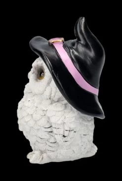 Schneeeulen Figur Mit Hexenhut - Snowy Spells -Figuren Deko Verkauf 2D FS23593 Schneeeulen Figur mit Hexenhut Snowy Spe s 2 1280x1280