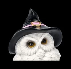 Schneeeulen Figur Mit Hexenhut - Snowy Spells -Figuren Deko Verkauf 2D FS23593 Schneeeulen Figur mit Hexenhut Snowy Spe s 8 1280x1280