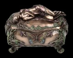 Schatulle Mit Frau - Art Nouveau -Figuren Deko Verkauf 2D FS23612 Schatulle mit Frau Art Nouveau 1 1280x1280