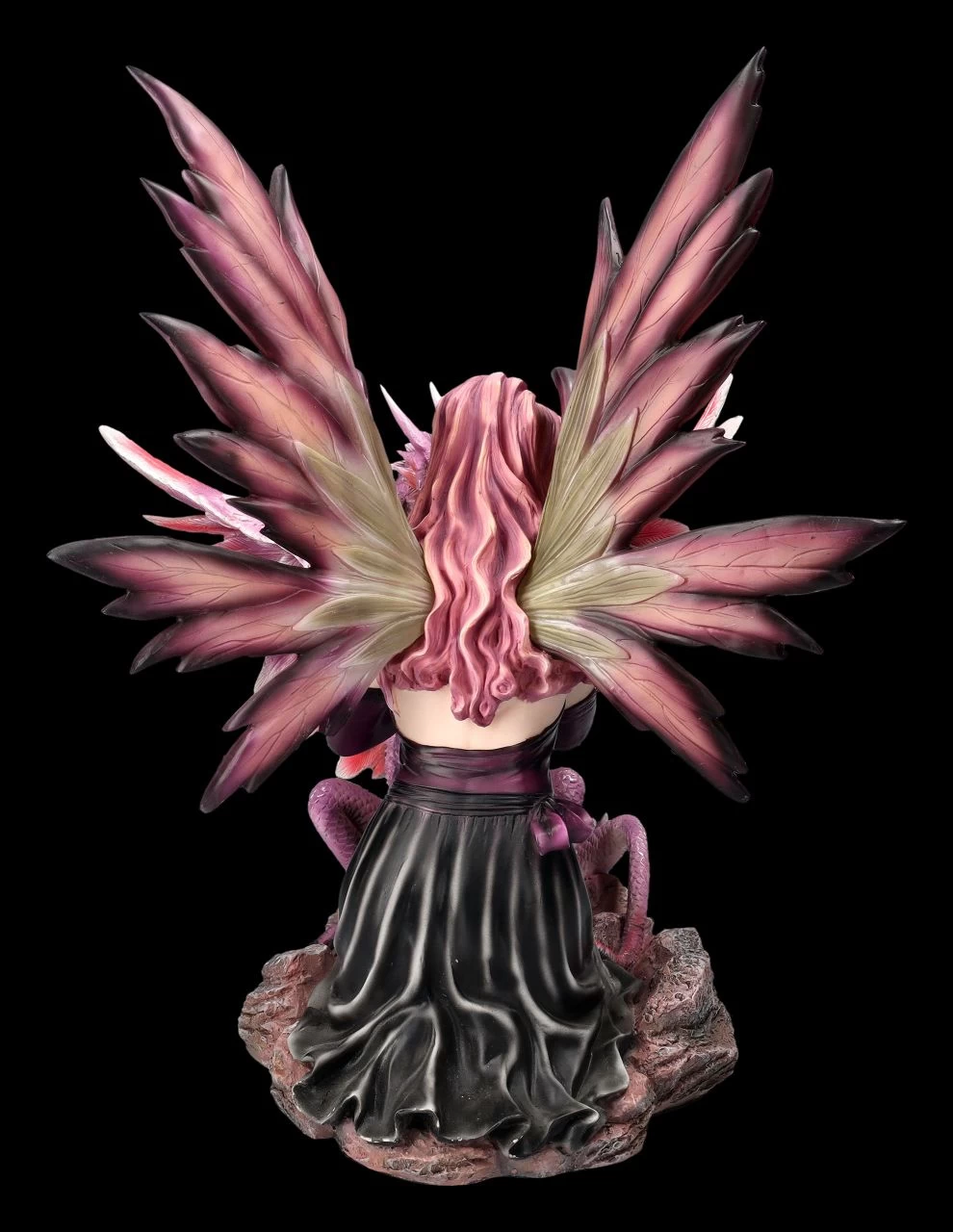 Elfenfigur - Sommerfee Raya Mit Drache Lila 7 Elfenfigur - Sommerfee Raya Mit Drache Lila – Bild 5