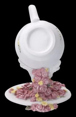 Engel Figur - Putte Fällt Aus Tasse Und Rosen -Figuren Deko Verkauf 2D FS23698 Engel Figur Putte spielt mit Tasse und Rosen 6 1280x1280