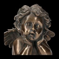 Engel Figur - Putte Träumend Bronziert -Figuren Deko Verkauf 2D FS23707 Engel Figur Putte tr umend bronziert 7 1280x1280