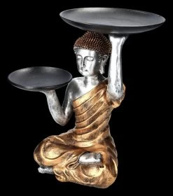 Buddha Figur Als Butler Goldfarben -Figuren Deko Verkauf 2D FS23991 Buddha Figur als Butler goldfarben 10 1280x1280