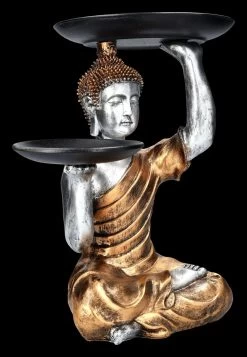 Buddha Figur Als Butler Goldfarben -Figuren Deko Verkauf 2D FS23991 Buddha Figur als Butler goldfarben 11 1280x1280
