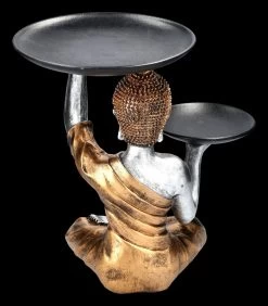 Buddha Figur Als Butler Goldfarben -Figuren Deko Verkauf 2D FS23991 Buddha Figur als Butler goldfarben 7 1280x1280