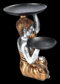 Buddha Figur Als Butler Goldfarben -Figuren Deko Verkauf 2D FS23991 Buddha Figur als Butler goldfarben 8 1280x1280