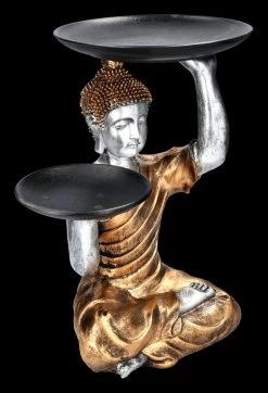 Buddha Figur Als Butler Goldfarben -Figuren Deko Verkauf 2D FS23991 Buddha Figur als Butler goldfarben 9 1280x1280