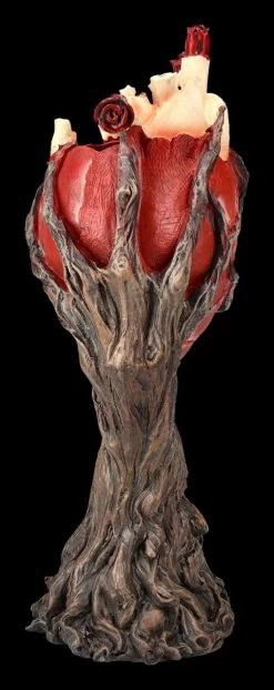 Greenman Figur Umschlingt Rotes Herz -Figuren Deko Verkauf 2D FS24016 Greenman Figur umschlingt rotes Herz 4 1280x1280