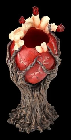 Greenman Figur Umschlingt Rotes Herz -Figuren Deko Verkauf 2D FS24016 Greenman Figur umschlingt rotes Herz 9 1280x1280