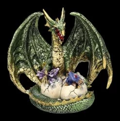 Grüne Drachenfigur Mit Jungen -Figuren Deko Verkauf 2D FS24029 Grune Drachenfigur mit Jungen 2 1280x1280