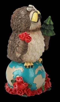 Lustige Eulen Figur - Element Erde -Figuren Deko Verkauf 2D FS24113 Lustige Eulen Figur Elemant Erde 4 1280x1280