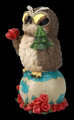 Lustige Eulen Figur - Element Erde -Figuren Deko Verkauf 2D FS24113 Lustige Eulen Figur Elemant Erde 6 1280x1280