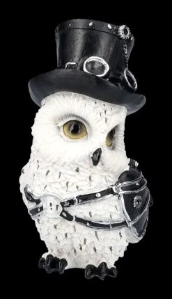 Eulen Figur Mit Zylinder - Owlton -Figuren Deko Verkauf 2D FS24124 Eulen Figur mit Zylinder Owlton 7 1280x1280