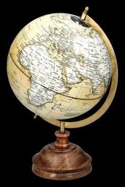 Globus Klassisch Mit Holzsockel -Figuren Deko Verkauf 2D FS24346 Globus klassisch aus Holz 8 1280x1280