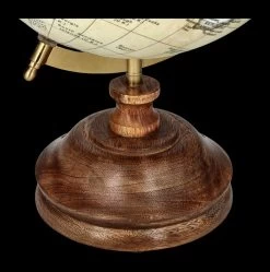 Globus Klassisch Mit Holzsockel -Figuren Deko Verkauf 2D FS24346 Globus klassisch aus Holz 9 1280x1280