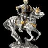 Zinn Figur - Ritter Mit Pferd Und Streitaxt -Figuren Deko Verkauf 2D FS24355 Zinn Figur Ritter mit Pferd und Streitaxt 5 1280x1280