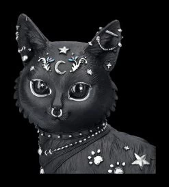 Katzenfigur Mit Tattoos - Nine Lives -Figuren Deko Verkauf 2D FS24374 Katzenfigur mit Tattoos Nine Lives 10 1280x1280