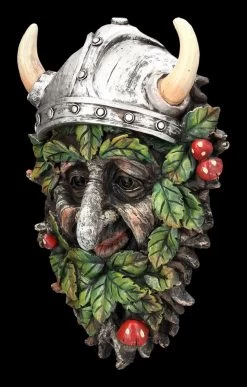 Wandrelief Greenman - Pan Enorki -Figuren Deko Verkauf 2D FS24408 Wandrelief Greenman Pan Enorki 6 1280x1280