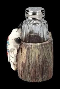 Salz Und Pfefferstreuer Western - Kuh Schädel -Figuren Deko Verkauf 2D FS24436 SAlz und Pfefferstreuer western Kuh Schadel 2 1280x1280