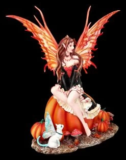 Elfen Figur Mit Kürbissen By Amy Brown -Figuren Deko Verkauf 2D FS24454 Elfen Figur mit K rbissen by Amy Brown 6 1280x1280